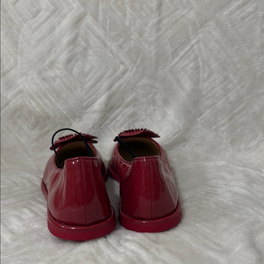 NWOT Coach Red Patent Leather Flats size 7.5B - Picture 5 of 9